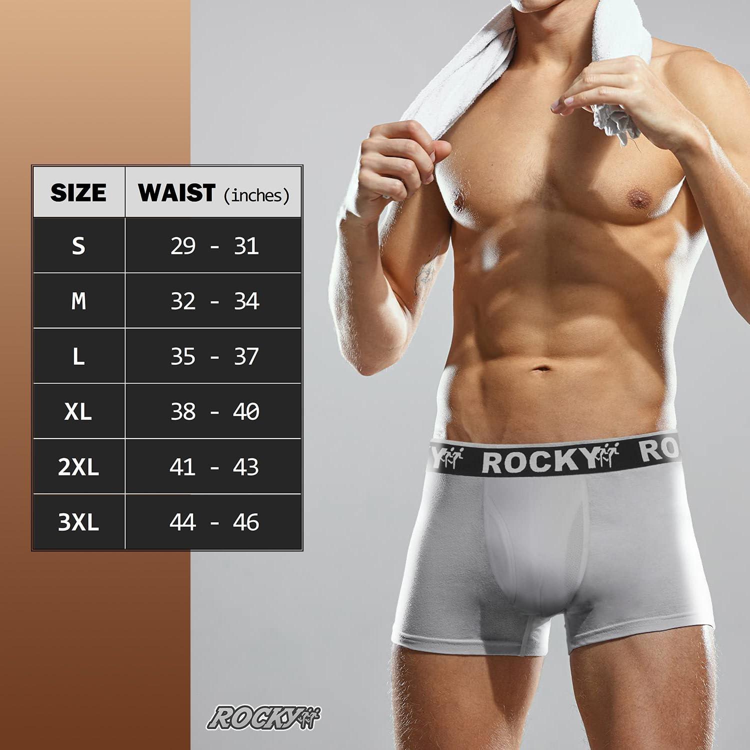 image:imageRocky Mens Boxer Briefs 4Way High Performance Pouch Underwear 2Pack TaglessGrey