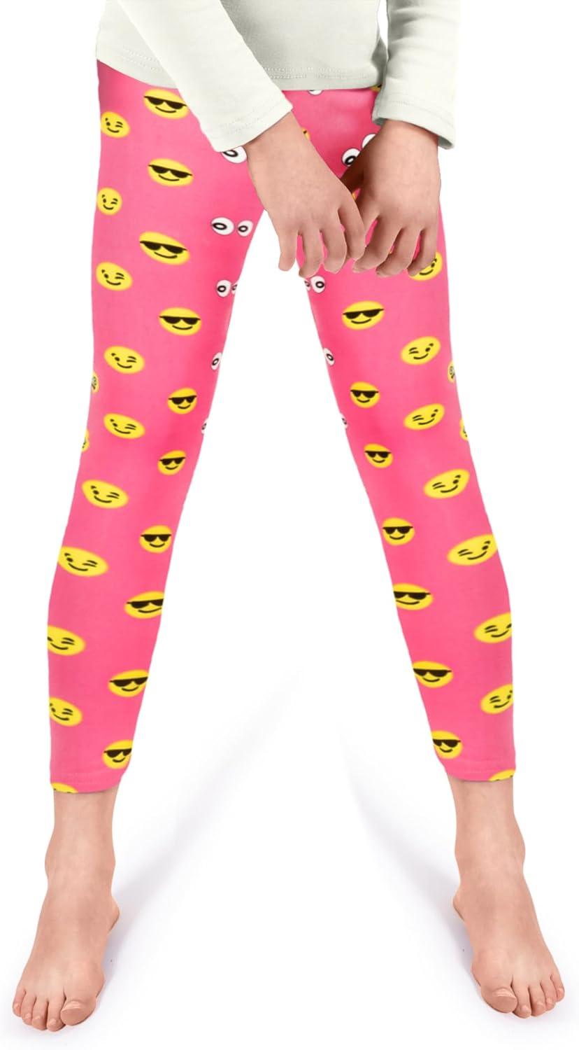 image:imageRocky Thermal Underwear for Kids Girls Thermals Long Johns Underwear Base Layer for Cold weatherskiingPink Emoji Design