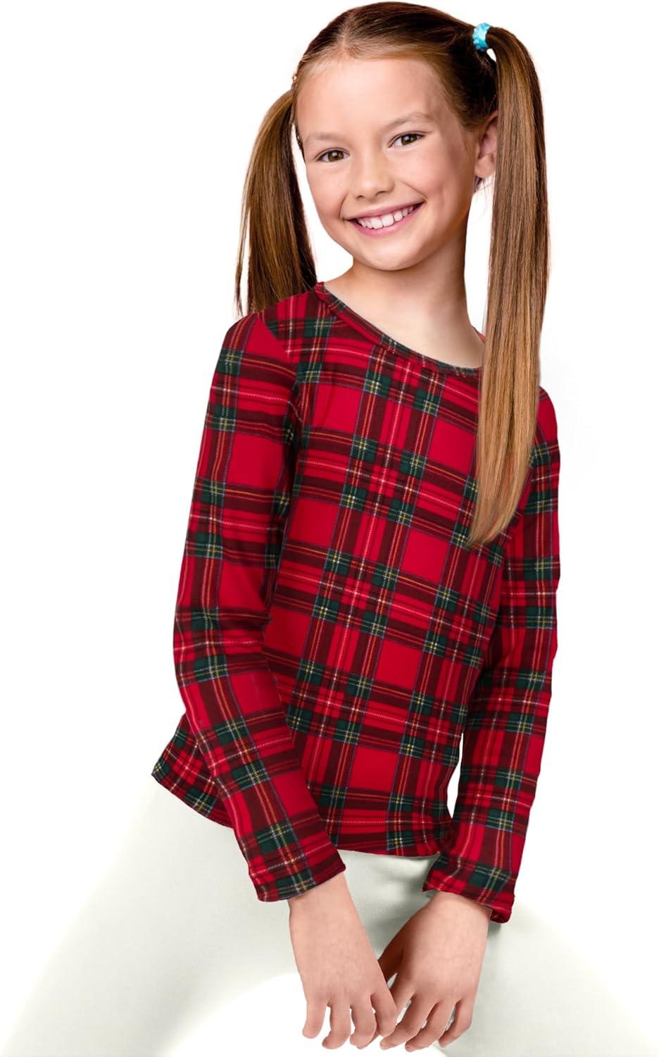image:imageRocky Thermal Underwear for Kids Girls Thermals Long Johns Underwear Base Layer for Cold weatherskiingRed Plaid