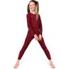 image:imageRocky Thermal Underwear for Kids Girls Thermals Long Johns Underwear Base Layer for Cold weatherskiingRed Plaid