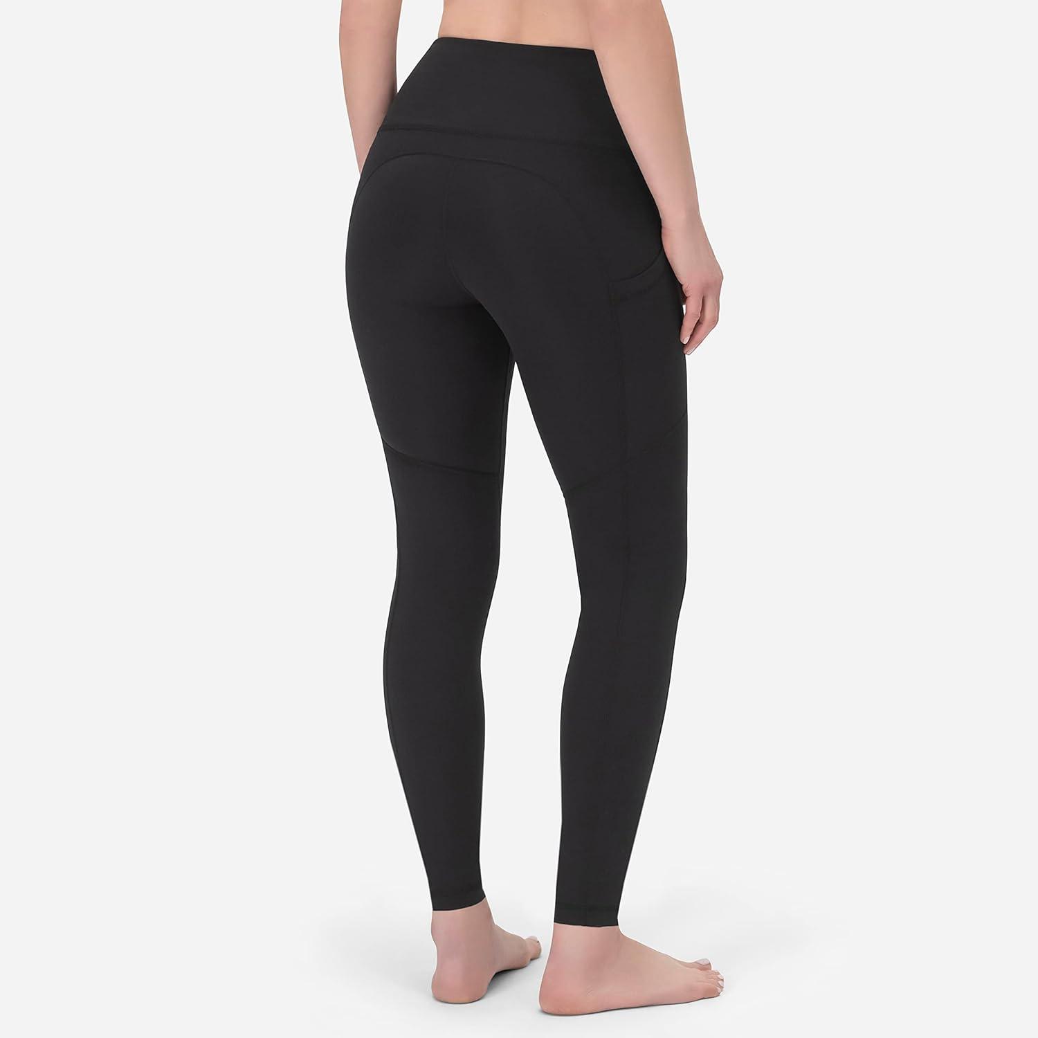 image:imageROCKY High Waisted Yoga Leggings Workout Running Activewear Tummy Control Leggings for Women Capri amp Full Length PantsBlack