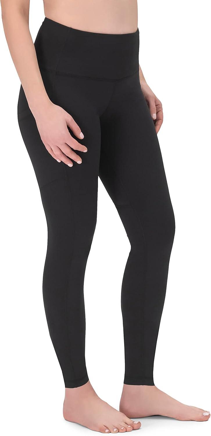 image:imageROCKY High Waisted Yoga Leggings Workout Running Activewear Tummy Control Leggings for Women Capri amp Full Length PantsBlack
