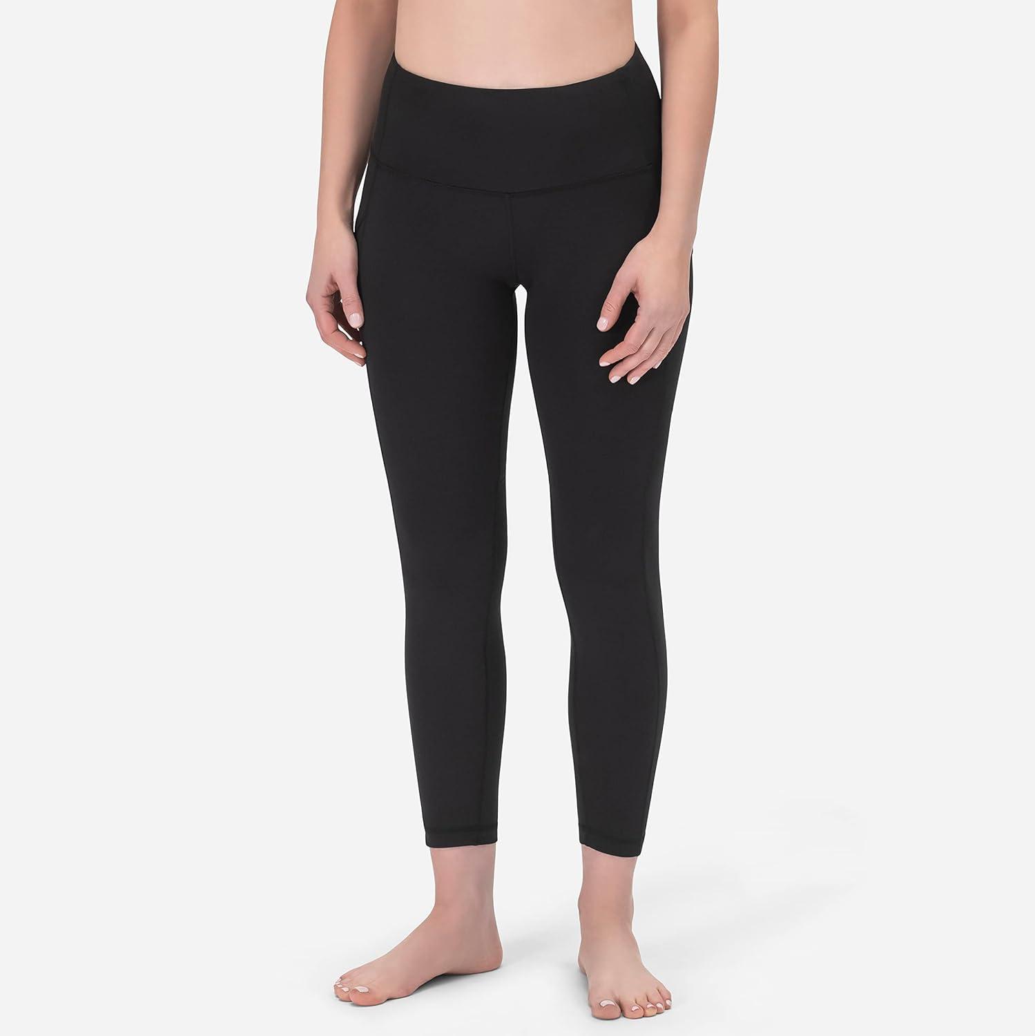 image:imageROCKY High Waisted Yoga Leggings Workout Running Activewear Tummy Control Leggings for Women Capri amp Full Length PantsBlack