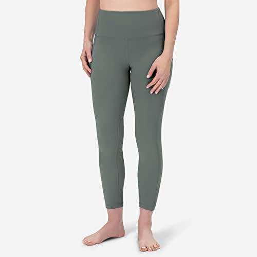 image:imageROCKY High Waisted Yoga Leggings Workout Running Activewear Tummy Control Leggings for Women Capri amp Full Length PantsGreen