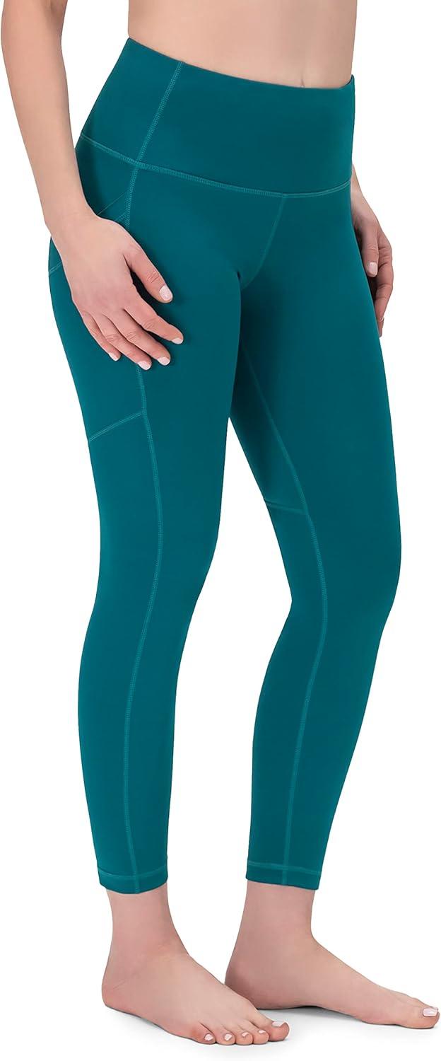 image:imageROCKY High Waisted Yoga Leggings Workout Running Activewear Tummy Control Leggings for Women Capri amp Full Length PantsPeak Blue