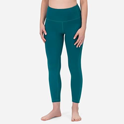 image:imageROCKY High Waisted Yoga Leggings Workout Running Activewear Tummy Control Leggings for Women Capri amp Full Length PantsPeak Blue