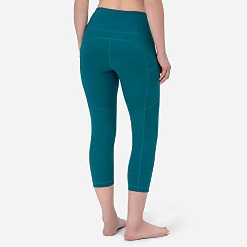 image:imageROCKY High Waisted Yoga Leggings Workout Running Activewear Tummy Control Leggings for Women Capri amp Full Length PantsPeak Blue