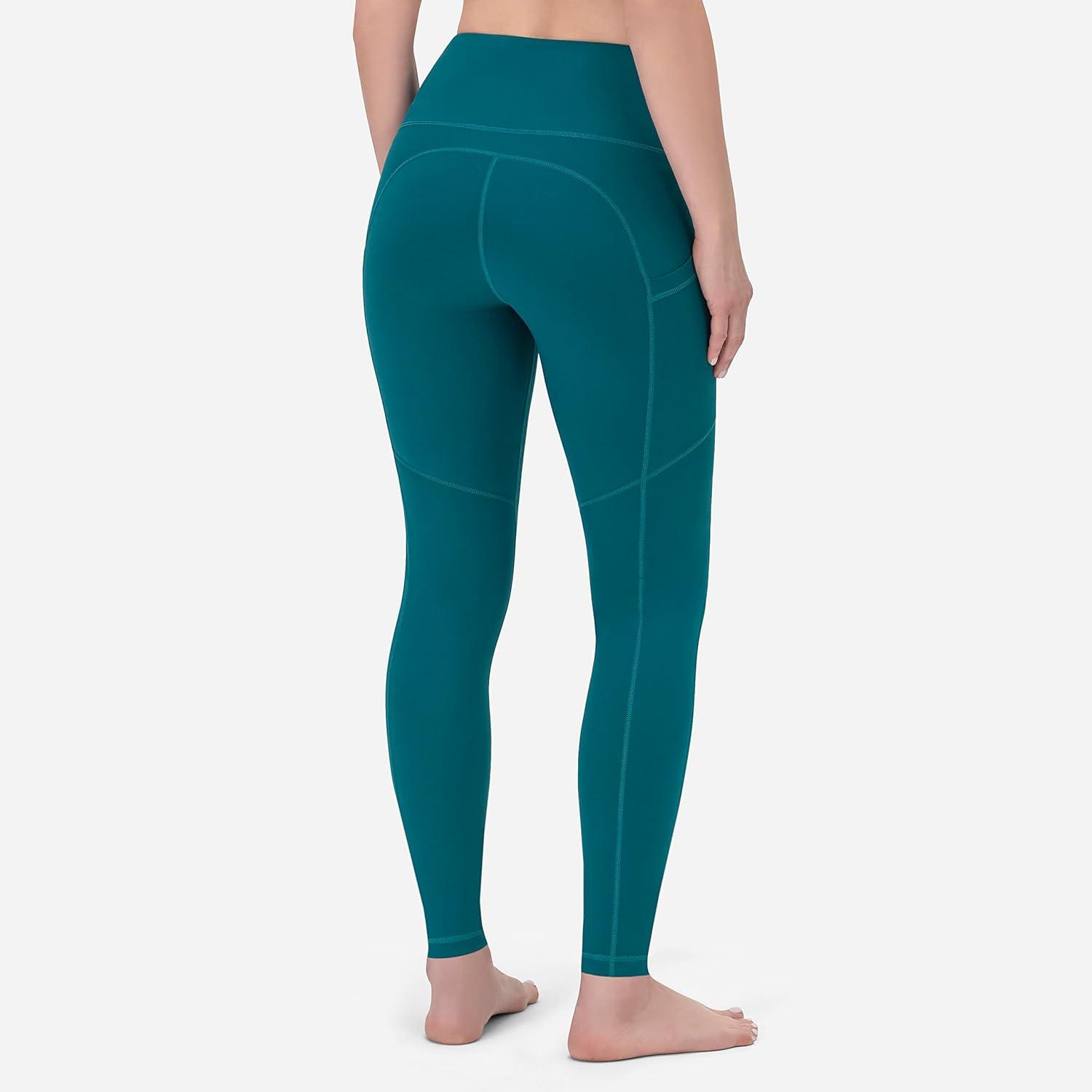 image:imageROCKY High Waisted Yoga Leggings Workout Running Activewear Tummy Control Leggings for Women Capri amp Full Length PantsPeak Blue